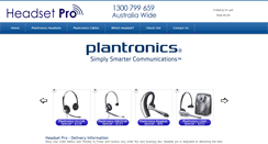 Desktop Screenshot of headsetpro.com.au